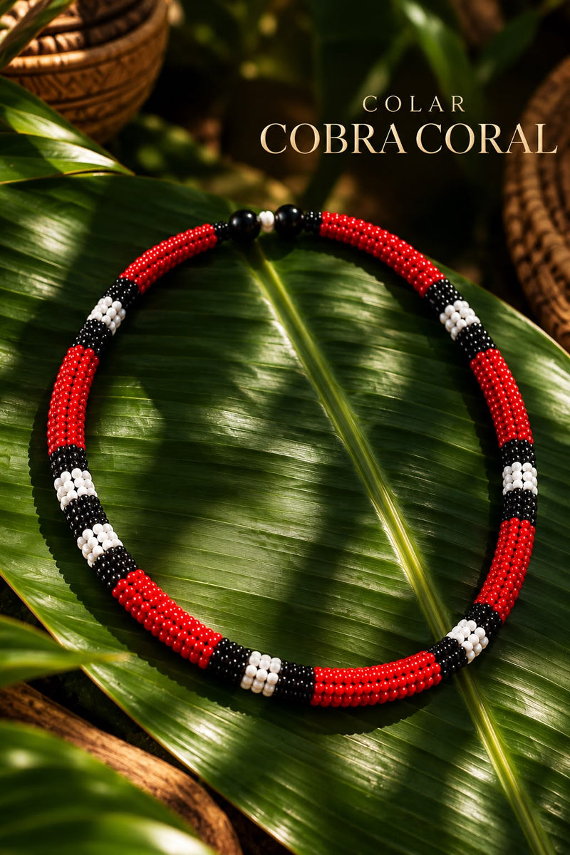 COLAR COBRA CORAL
