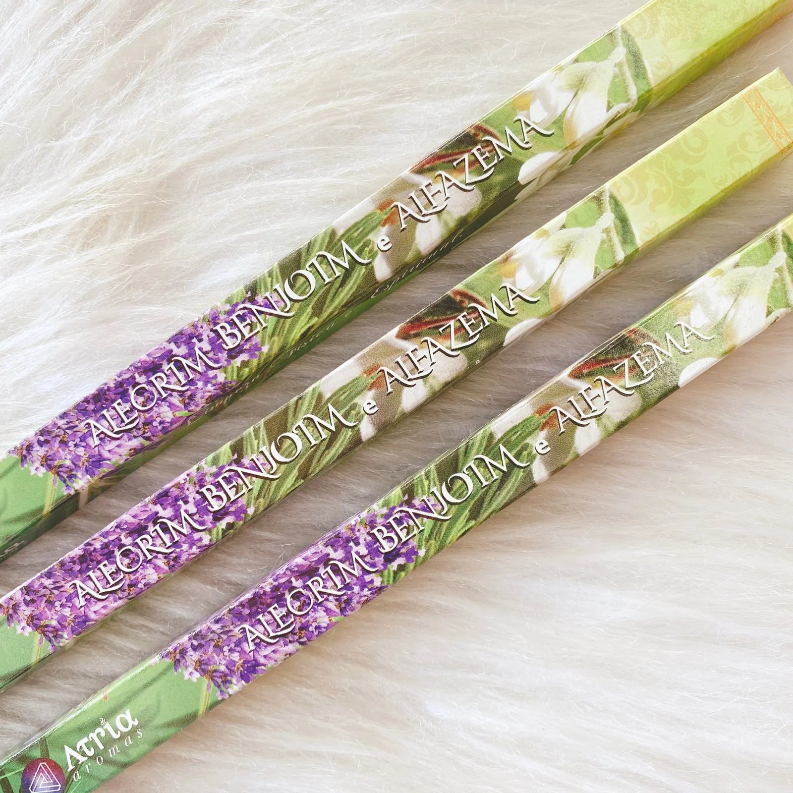 INCENSO ALECRIM BENJOIM E ALFAZEMA