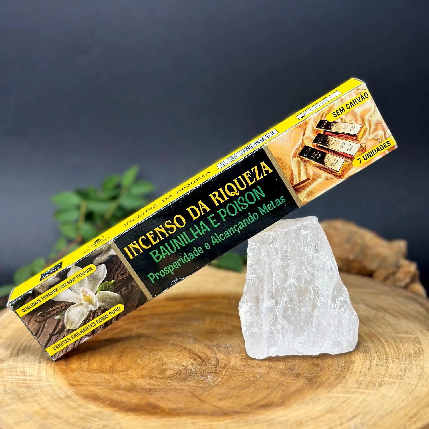 INCENSO DA RIQUEZA BAUNILHA E POISON
