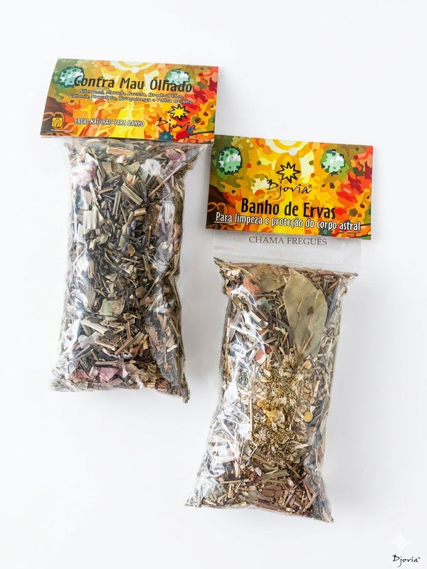 Banho de ervas contra mau-olhado - 45g - Casa da Bruxa